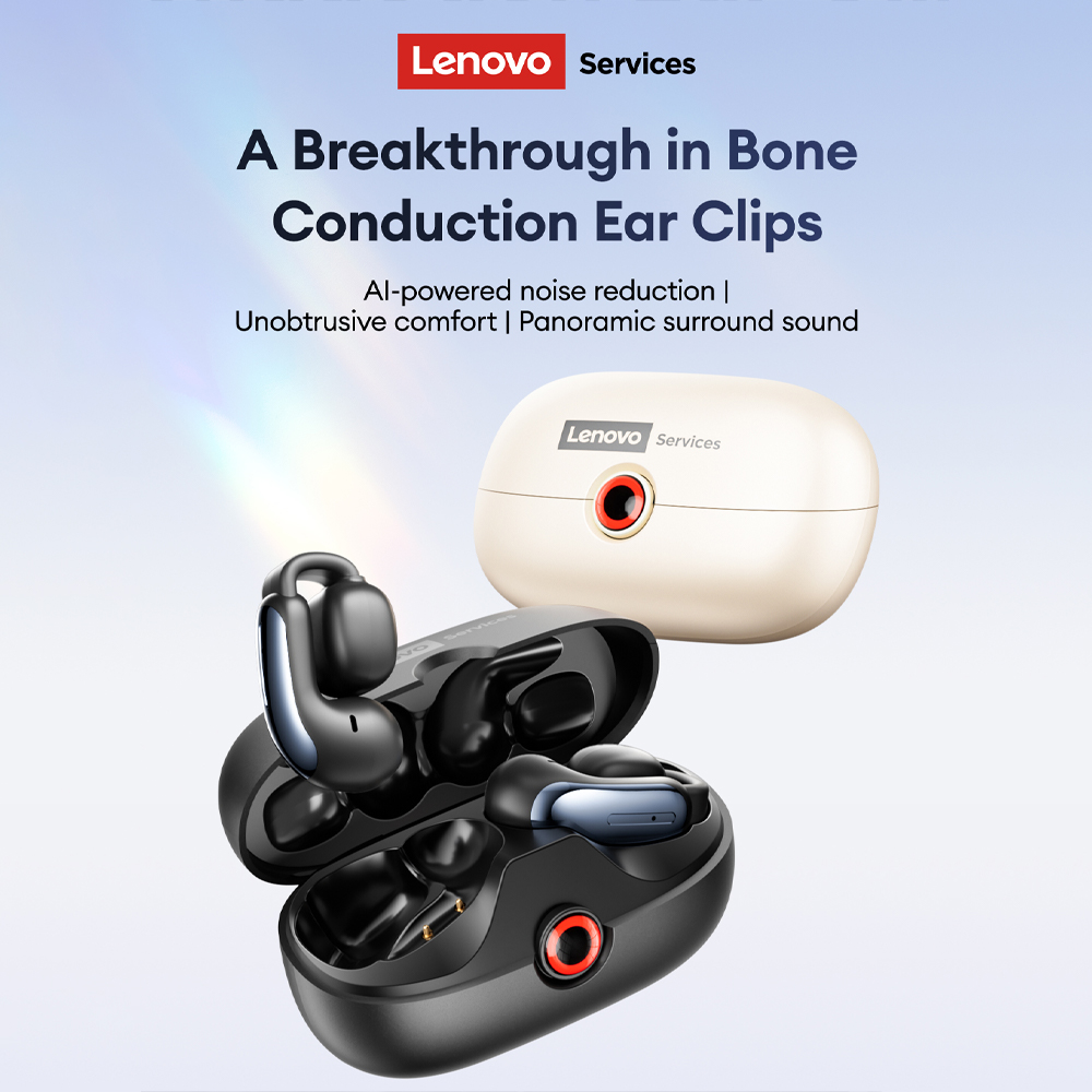 Noise Cancelling Headphone - Lenovo LES-108 Kemik İletimli TWS Kulak