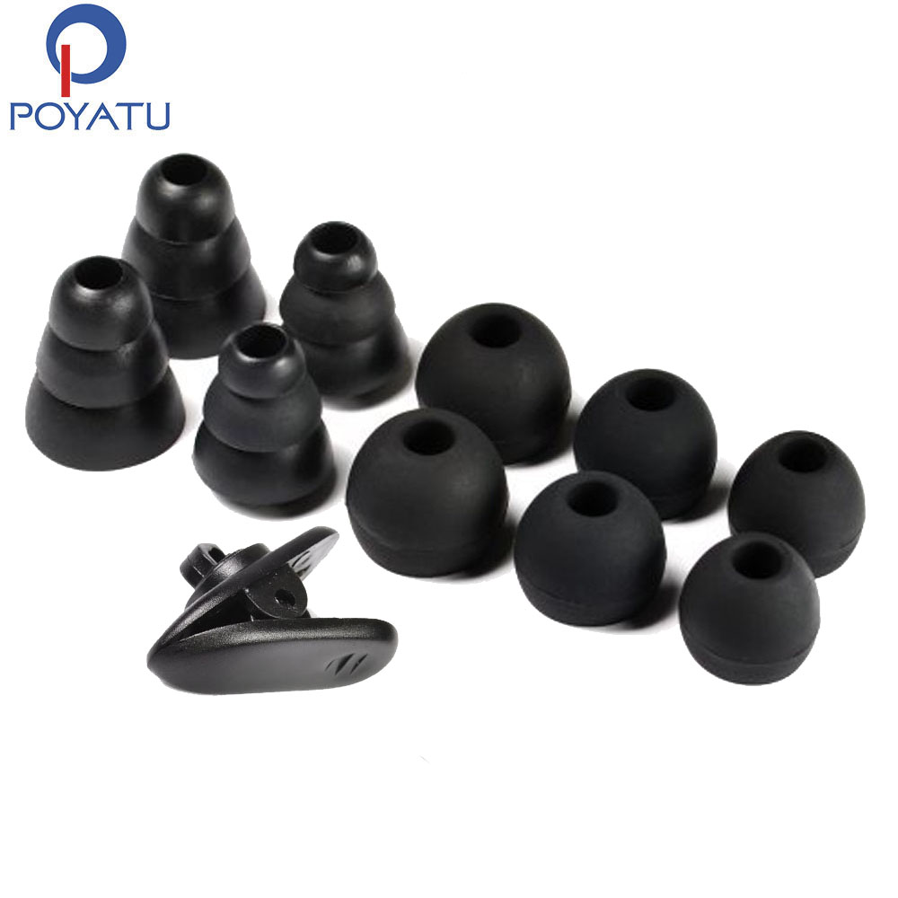 Silicone Ear Tip Replacement - LG HBS serisi için POYATU yedek