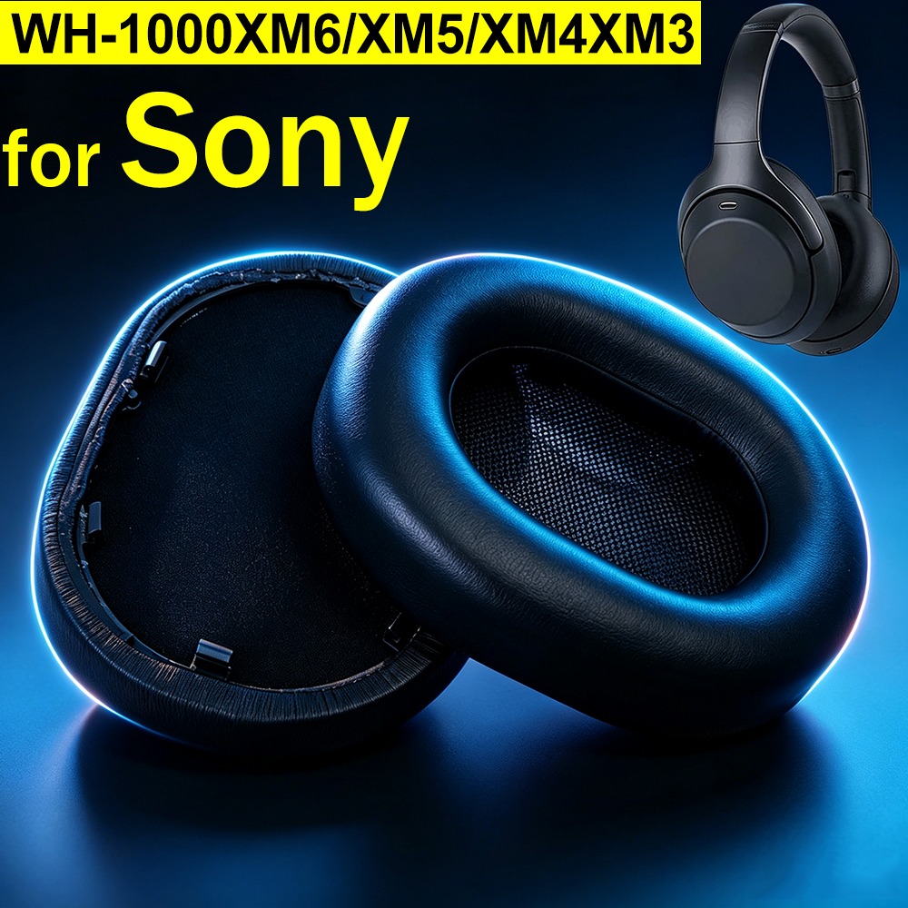 Sony Headphone Wh-1000Xm5 - 1 çift yedek kulak yastıkları yastık