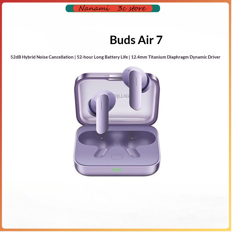 Noise Cancelling Headphone - Orijinal realme Buds Air 7 52dB