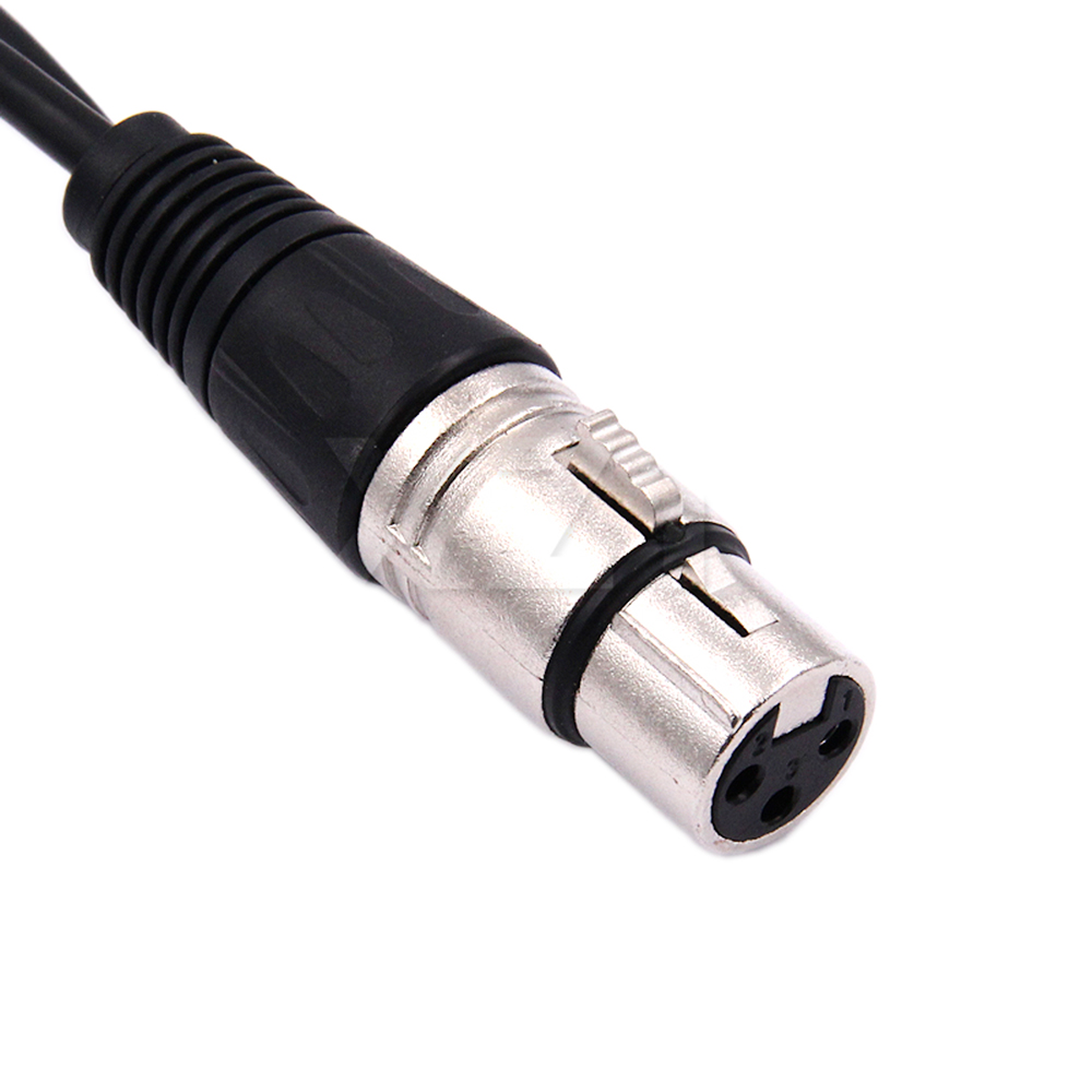 30cm 3 Pin XLR DİŞİ Jak - Çift - Audio Splitter Y incelemesi ve fiyatı