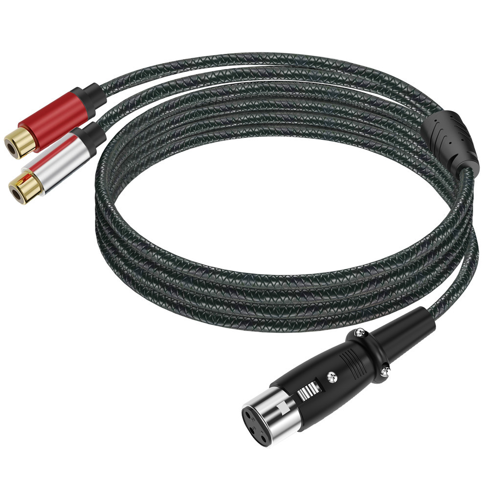 XLR Erkek - 2 RCA Y Splitter B - Audio Splitter Y incelemesi ve fiyatı