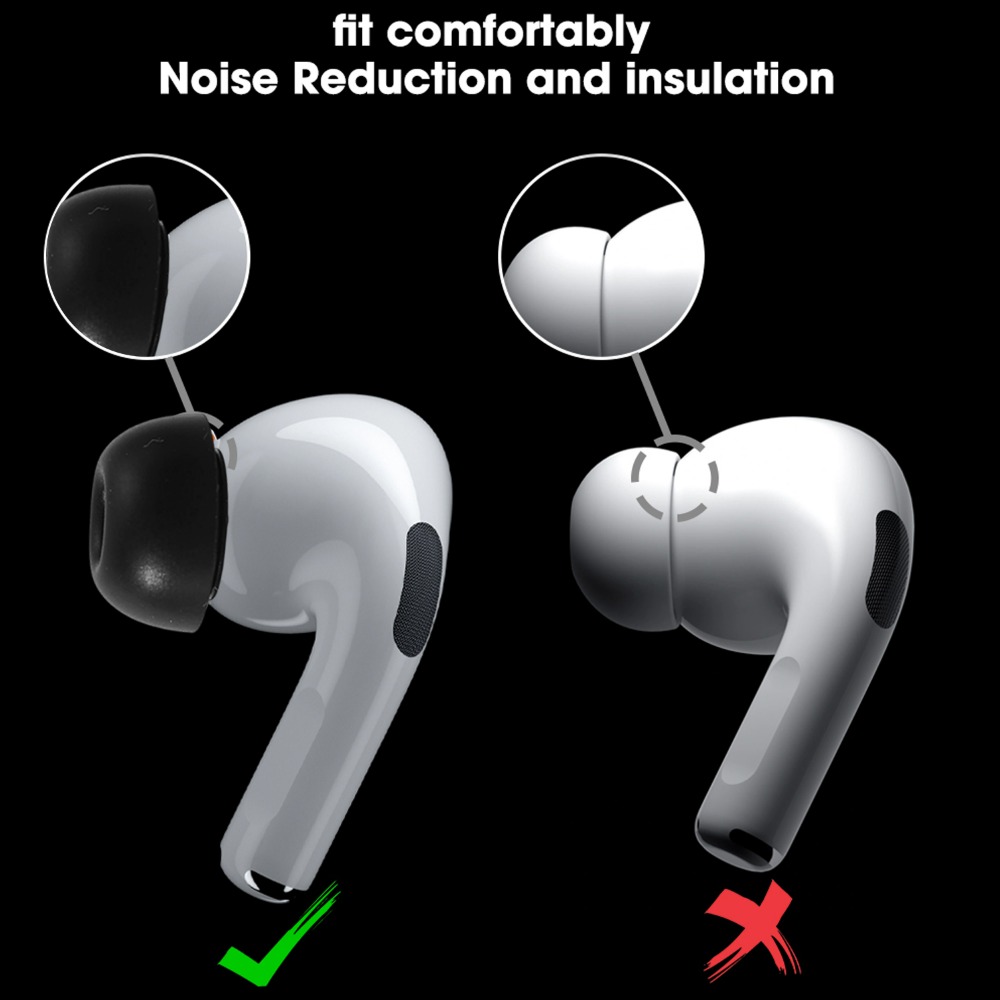 AirPods Pro 3 için Gürültü Aza - Silicone Ear Tip Replacement incelemesi ve fiyatı