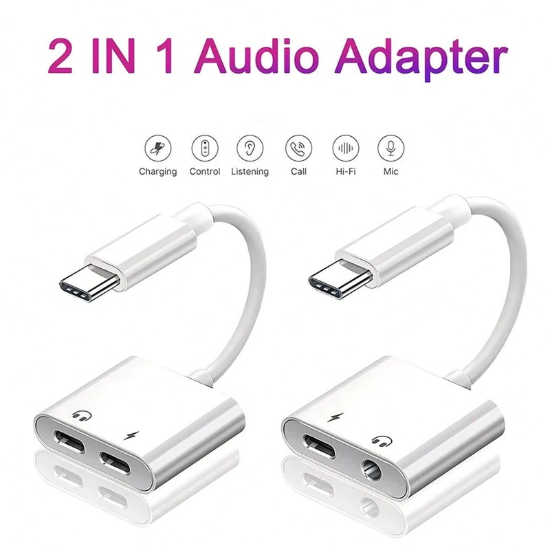 1-6 adet 2in1 Ses OTG Adaptörü - Cable Extension 3.5 incelemesi ve fiyatı