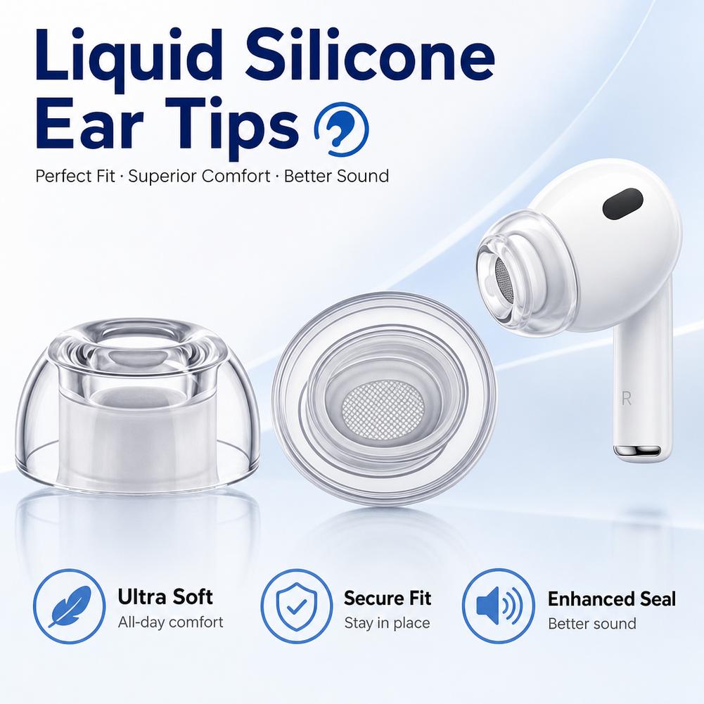 AirPods Pro 3 için Yüksek Şeff - Silicone Ear Tip Replacement incelemesi ve fiyatı