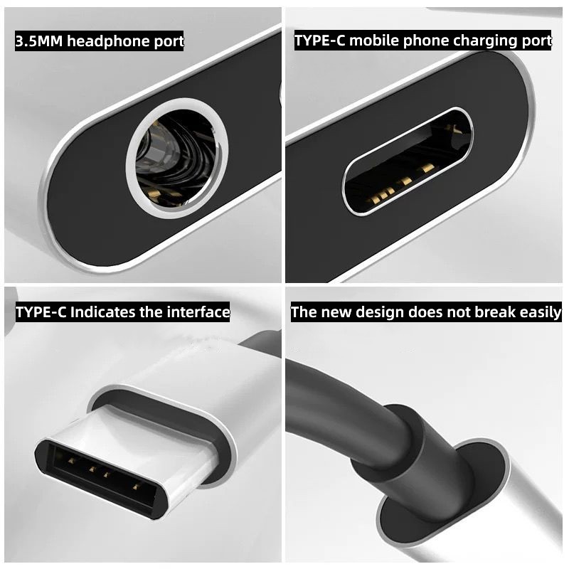 2 in 1 ses adaptörü tipi C içi - Usb C Earphone incelemesi ve fiyatı