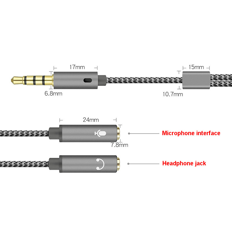 3.5mm ses dağıtıcı kablosu Y J - Audio Splitter Y incelemesi ve fiyatı