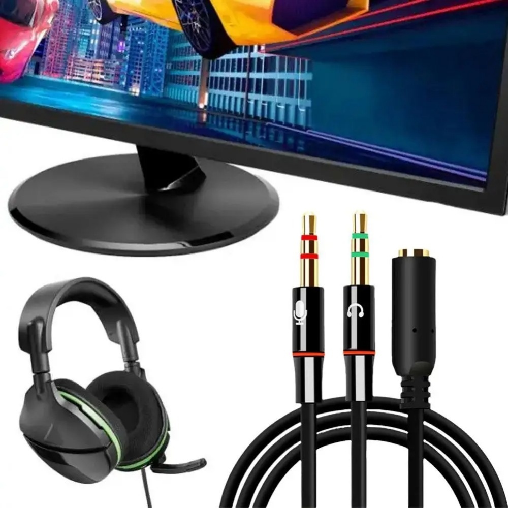3.5mm Kulaklık Mikrofon Ses Sp - Audio Splitter Y incelemesi ve fiyatı