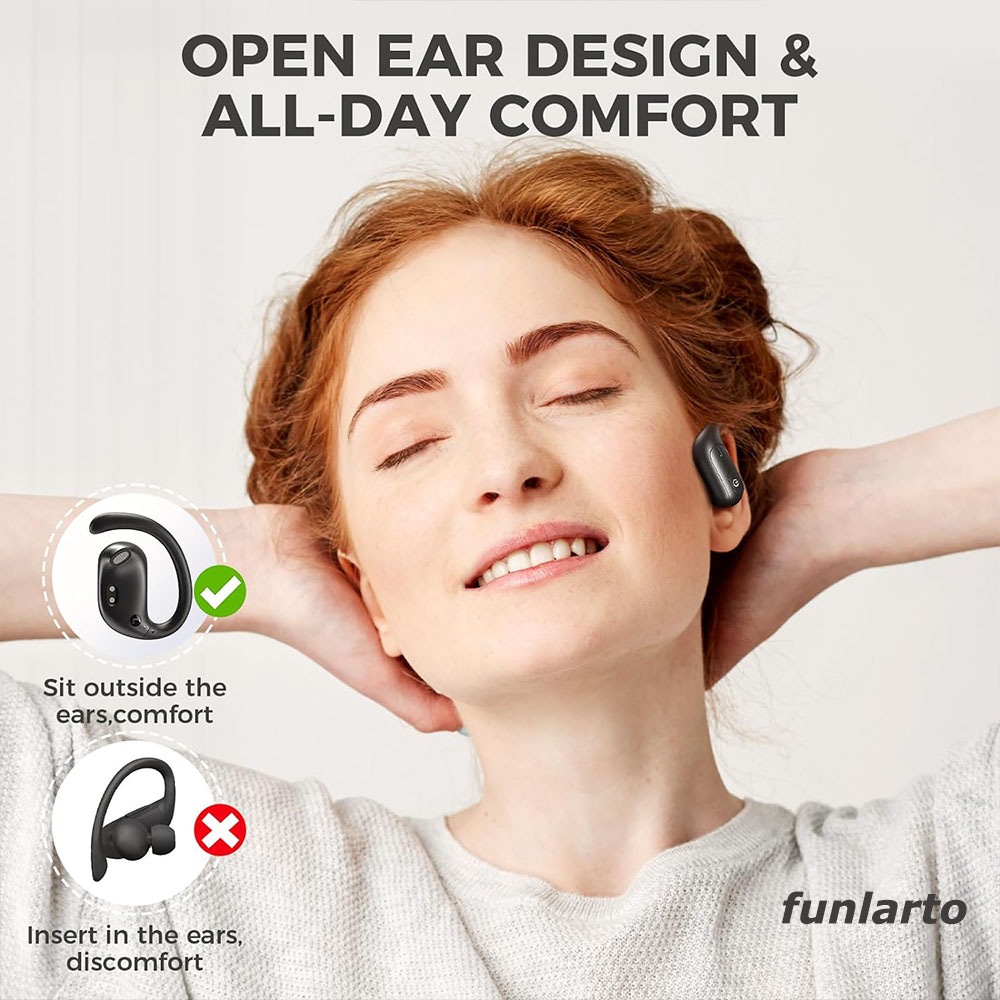 Açık Kulak Kablosuz Koşu Kulak - Sports Earphone Hook incelemesi ve fiyatı